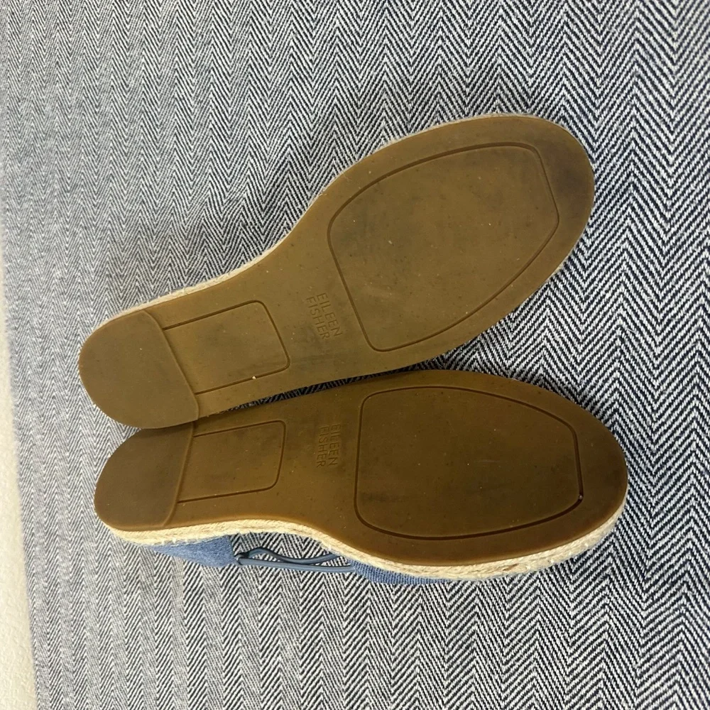 Eileen Fisher -  Lee Jean Espadrille Flat